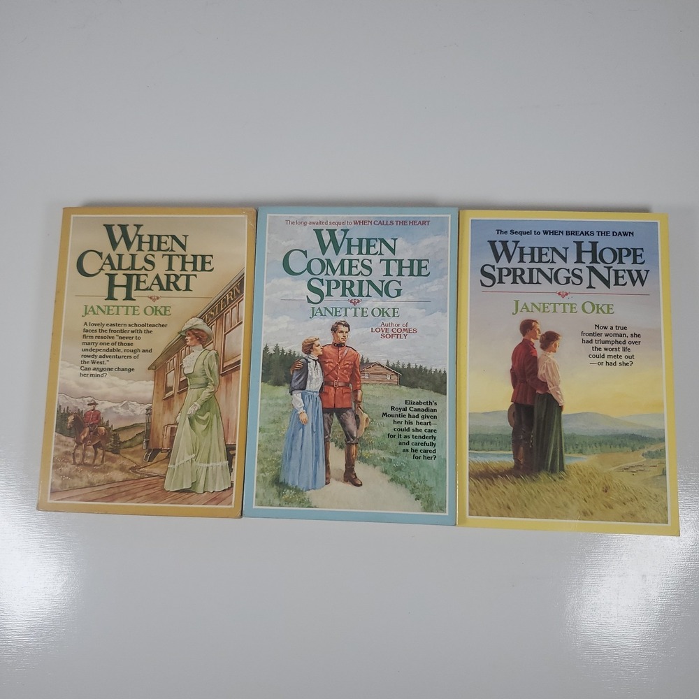 Canadian West Jannet Oke Set Calls The Heart Comes The Spring Hope Springs New